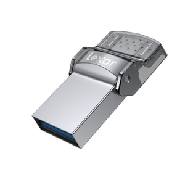 LEXAR 64GB JUMPDRIVE D35c FLASHDISK OTC USB 3.0 Dual Drive OTG Type C