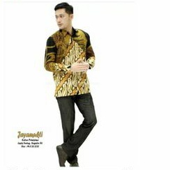 KEMEJA BATIK PRABUSENO PREMIUM kemeja batik pria lengan panjang terbaru ORIGINAL PENDEK modern PREMIUM