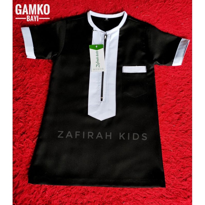 Baju Koko Jubah Bayi Anak Laki Laki Baru Lahir – Koko Muslim Bayi 0-12 Bulan – Jubah Arab Anak 1-4 T