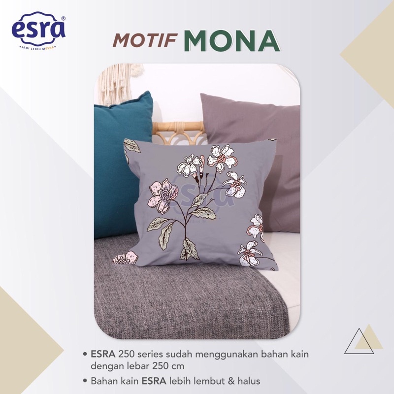 kain sprei meteran mona esra