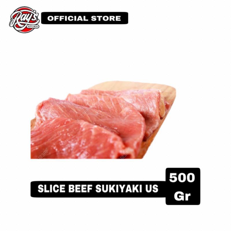 

Daging Sapi Sukiyaki Slice 500gr - Daging Sukiyaki Shabu Shabu