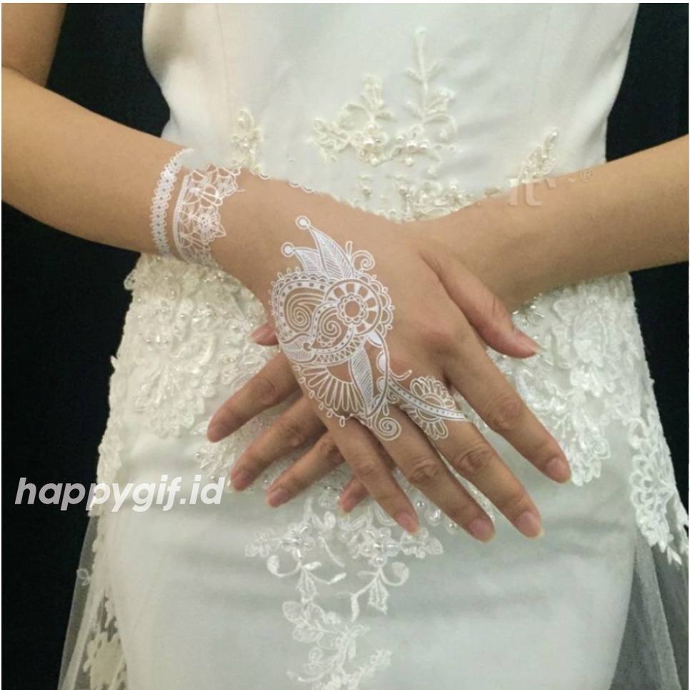 Tatto Henna Temporer Tato Pengantin Instan Tattoo Henna KU029