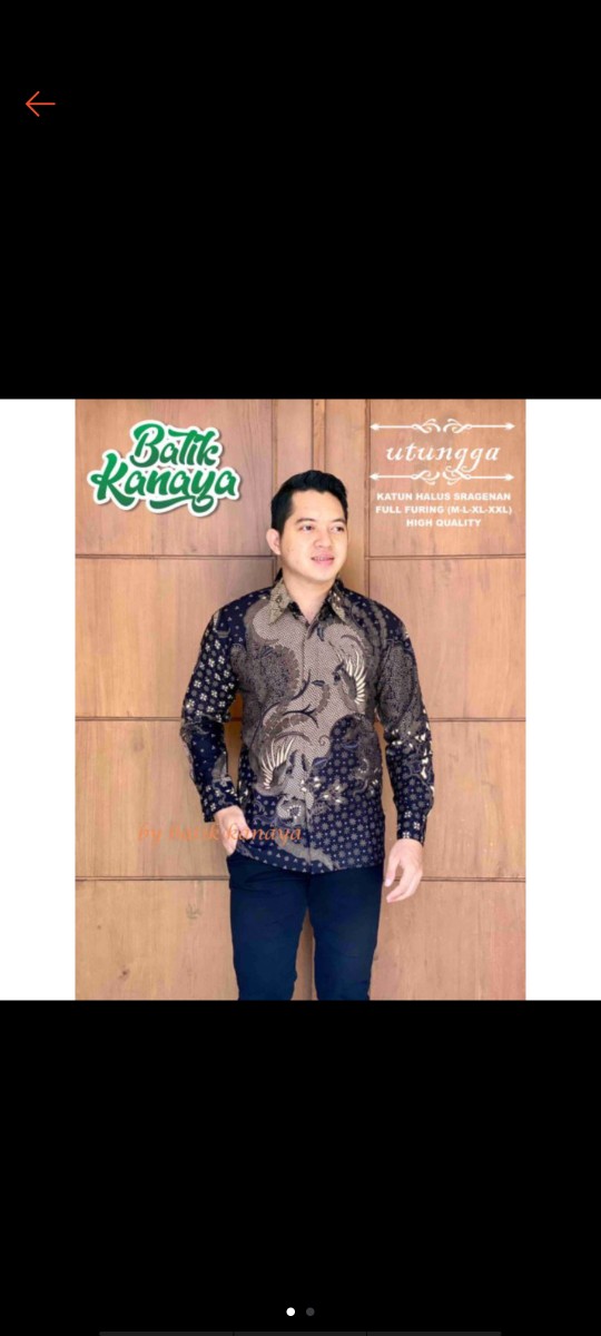 Batik Tunik Shibori Jumputan Terbaru Size S-3l / Hrb026 Yelbor Navbor / Biru Putih
