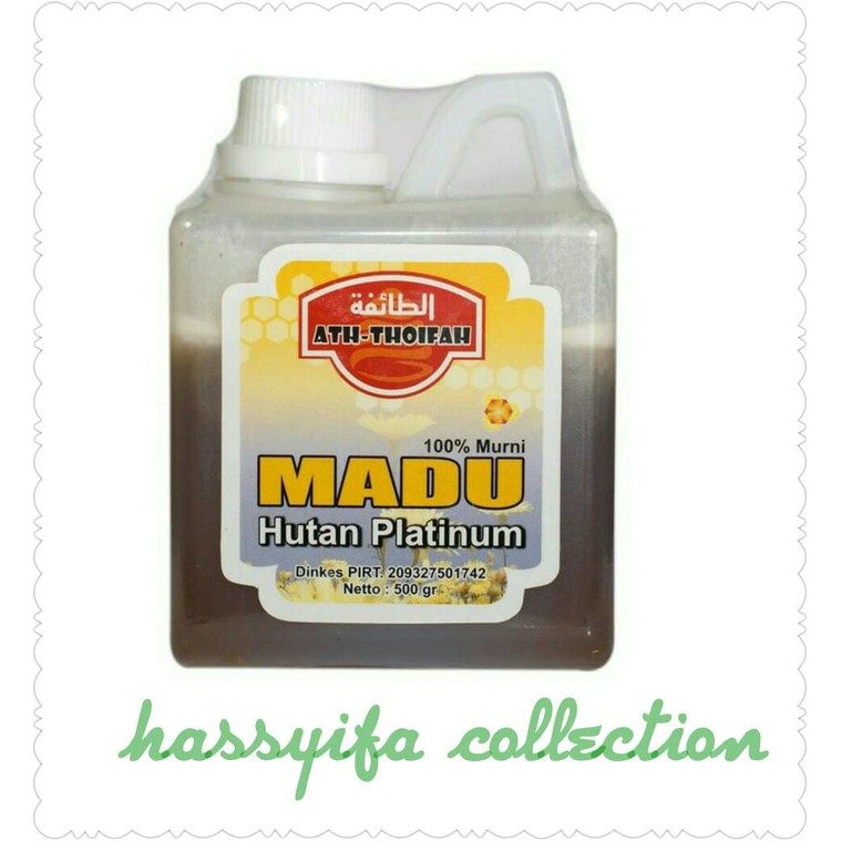 

Super Sale! Madu Hutan Platinum 500gr Ath Thoifah
