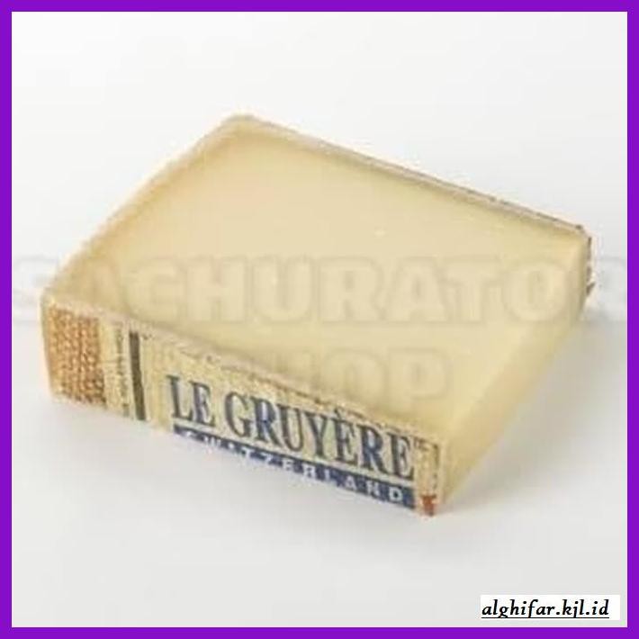 

Ujekujek- Keju Swiss Gruyer Gruyere Gruyerre Switzerland Cheese 100 Gr -Original.