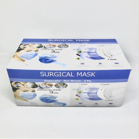 MASKER 3 PLY ISI 50PCS FACEMASK MASKER 3PLY