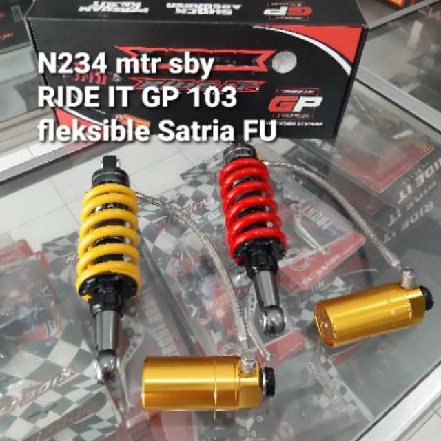 Shock monoshock tabung RIDE IT GP 103 Fleksible Satria FU