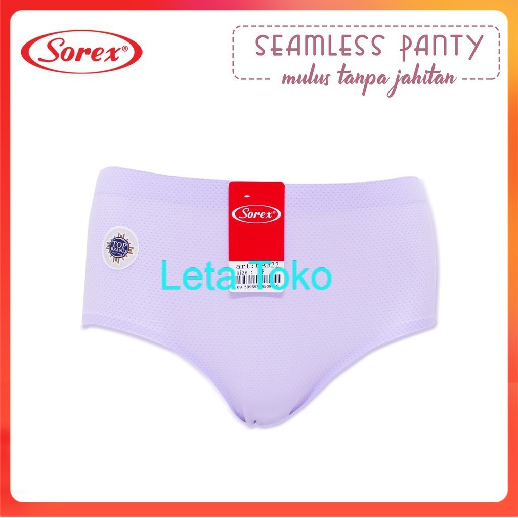 Celana Dalam Wanita Sorex Lusinan Katun Seamless CD Cewek Dewasa Jumbo Sexy EA522 Murah Leta_Toko