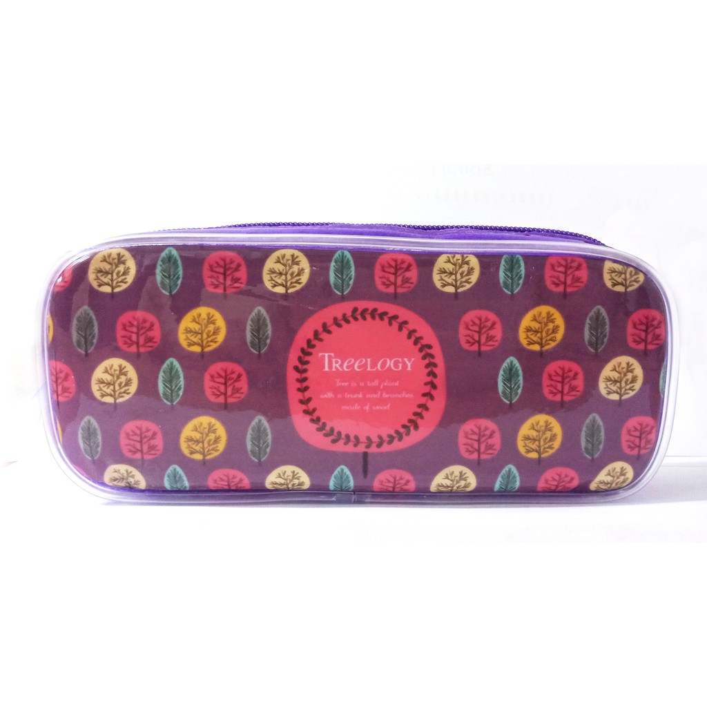 

OTB Pencil Case PVC Treelogy/ Tempat Pensil Plastik