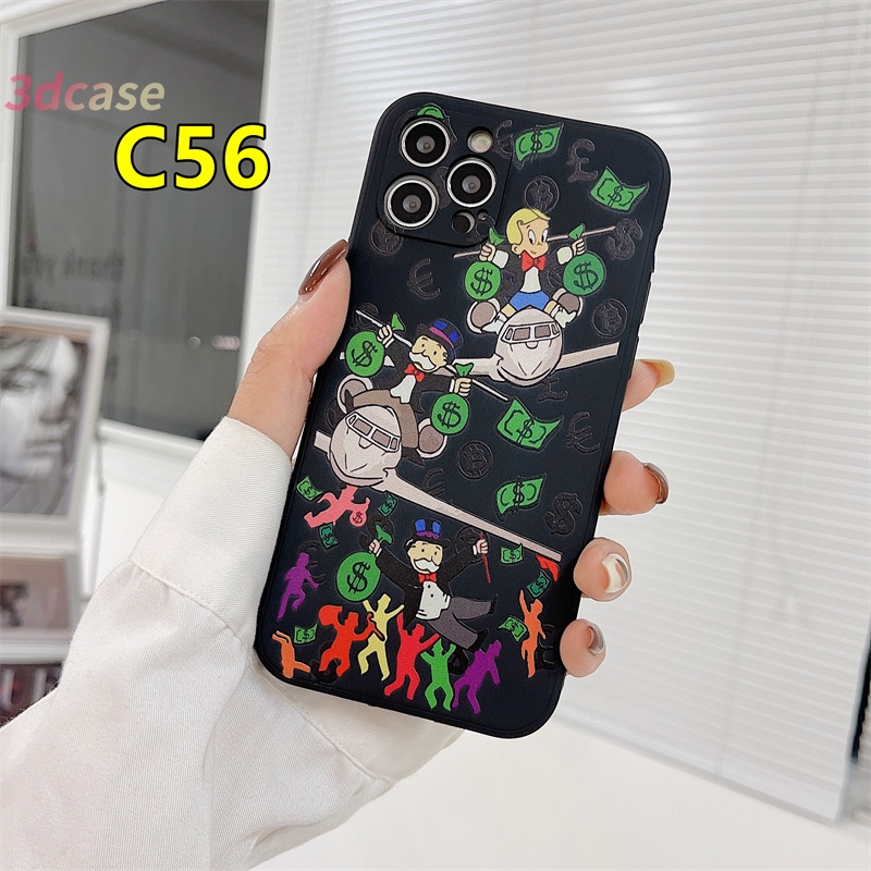 Soft Case VIVO Y21 2021 Y20 Y12S Y20S Y20i Y53 Y51 2020 Y31 2021 Y12 Y21S Y12A Y20A Y20G Y30G Y12G Y30 Y51S Y53S Y91C Y91 Y17 Y93 Y50 Y72 Y52 Y51A Y33S Y30i Y12i Y11S Y15 Y95 Y11 Y90 Y91i U10 Y70 Y1S Z3 A16 A15 A54 Cartoon Airplane Phone Case