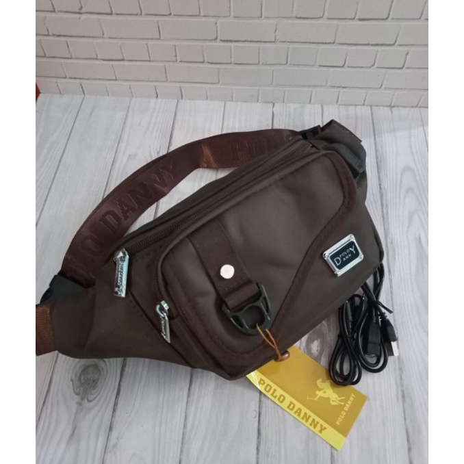 TAS POLO DANY TAS PINGGANG PRIA WAISTBAG TERLARIS