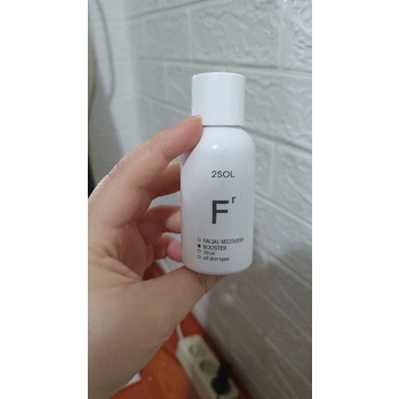 [PRELOVED] 2Sol facial recovery booster 50ml (2 SOL/ 2SOL/ 2 Sol)