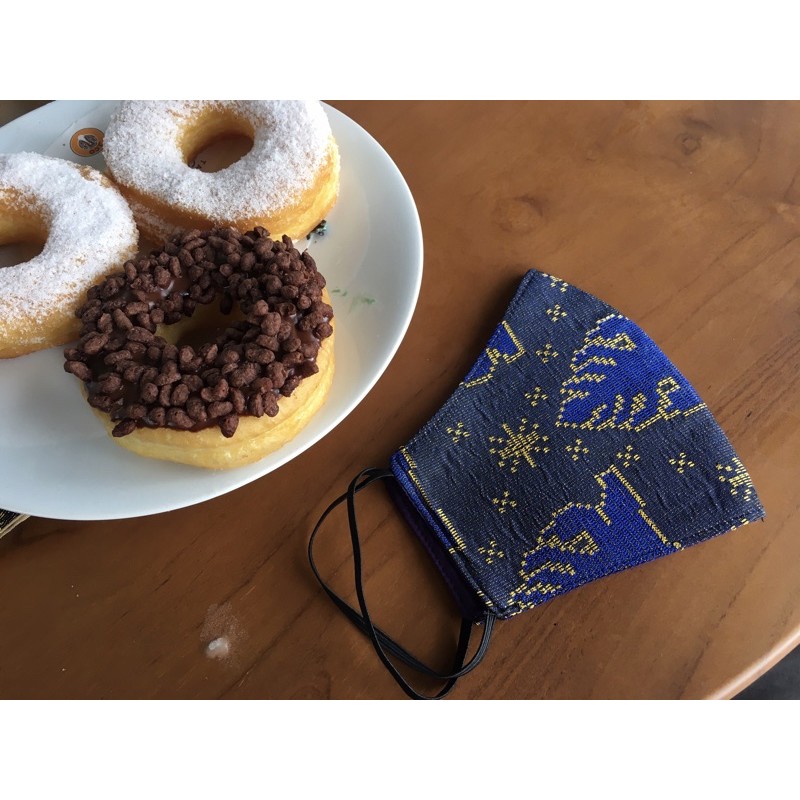 Masker Tenun Jayanagara Ethnic Craft