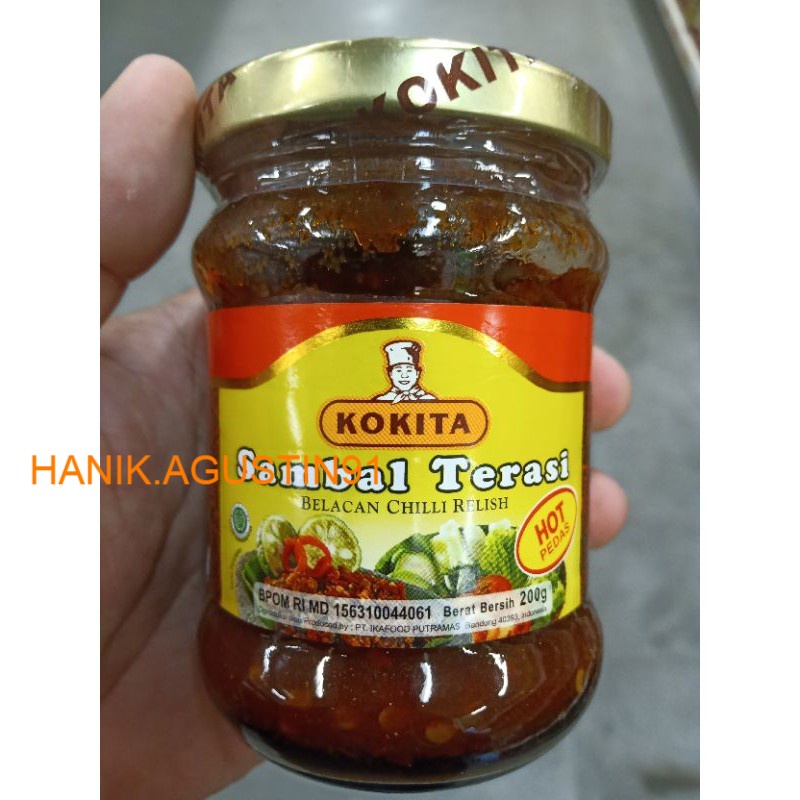 

KOKITA SAMBAL TERASI PEDAS 200GR SS91