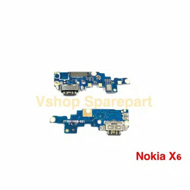 Fleksibel Flexible Konektor Charger Con Cas Nokia 6.1 Plus Nokia X6 TA1116 Original