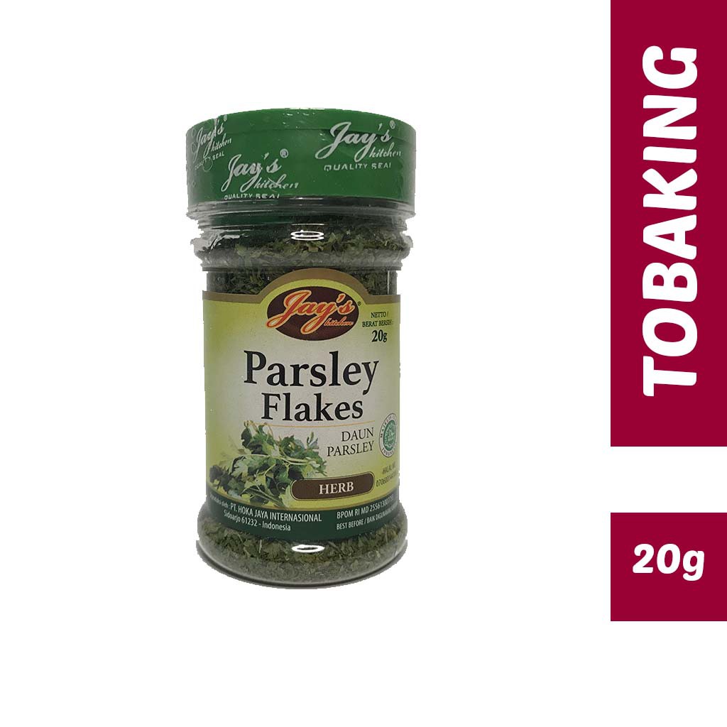 

Jay's Parsley Flakes 20g (Daun Parsley) Jays Kitchen