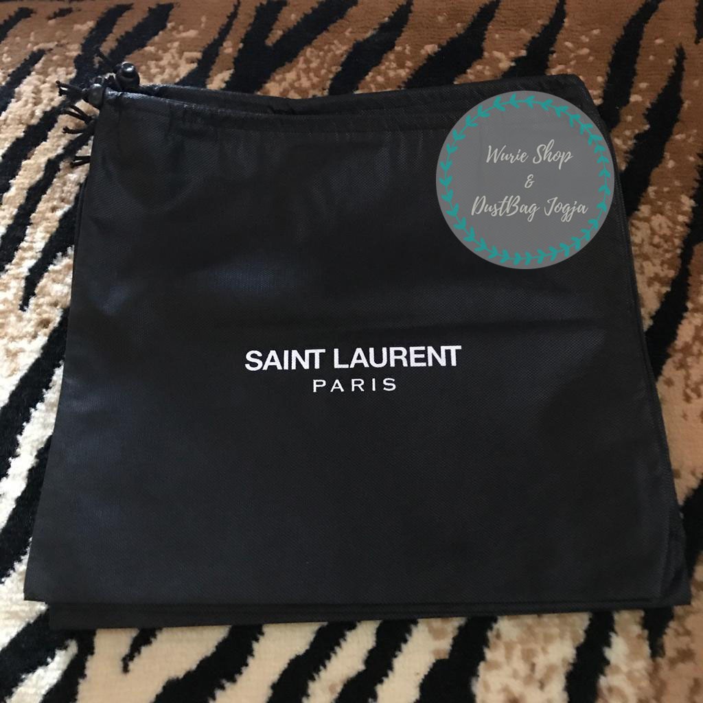 SAINT LAURENT YSL DustBag Pengganti Sarung Tas Pelindung Debu Serut Dust Bag DB Branded