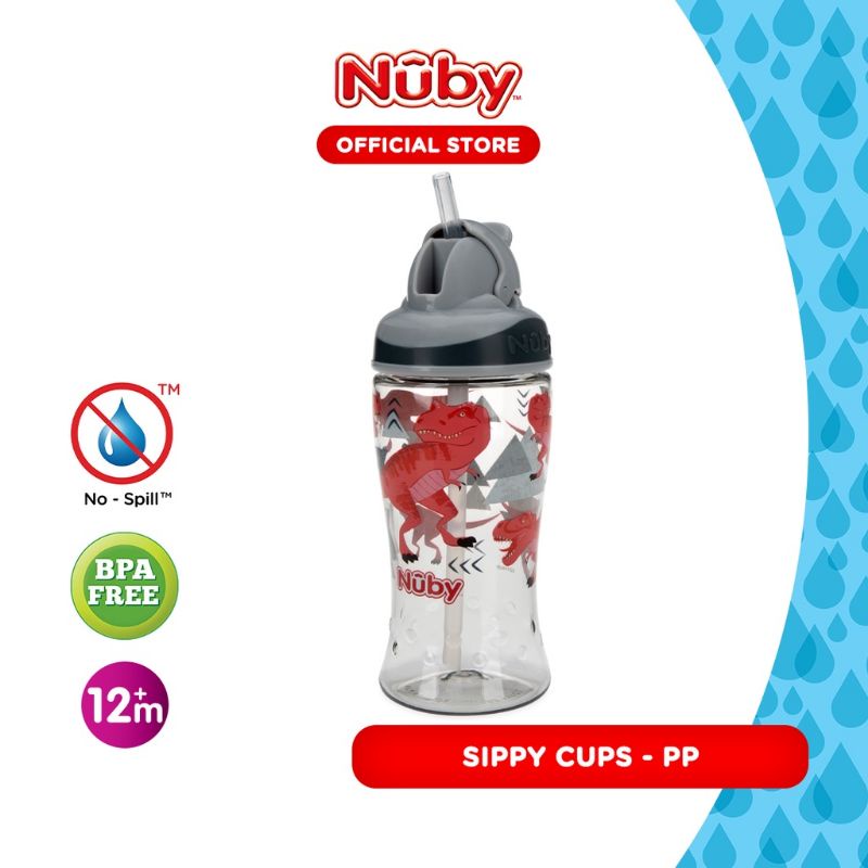 Nuby 360ml Sport Bottle New Print-Botol Minum Anak