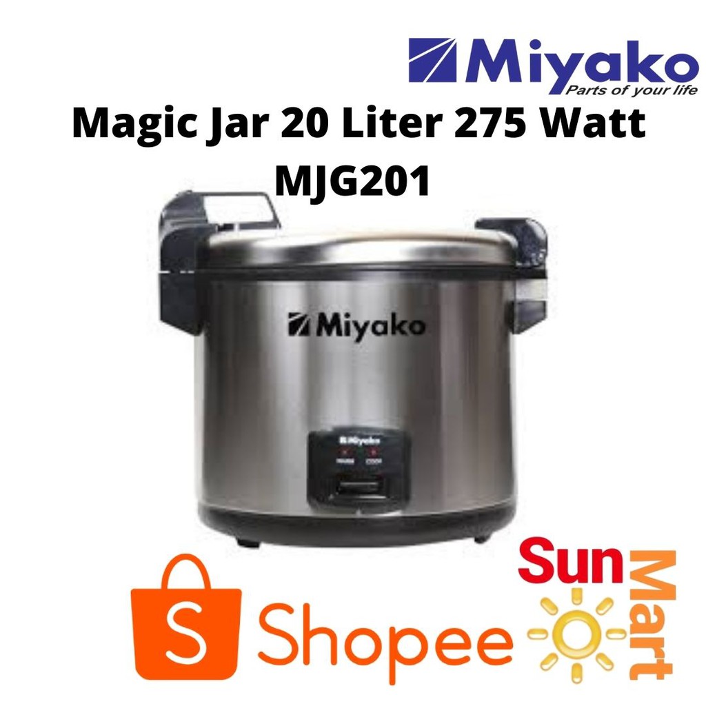 Buruan!! Penghangat nasi Magic Jar Miyako 201 20 Liter 275 Watt