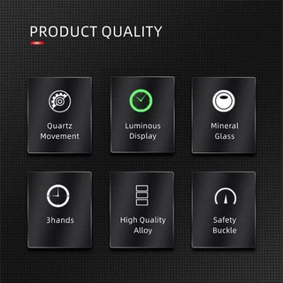 Jam Tangan Pria Business Stainless Steel Quartz Anti Air