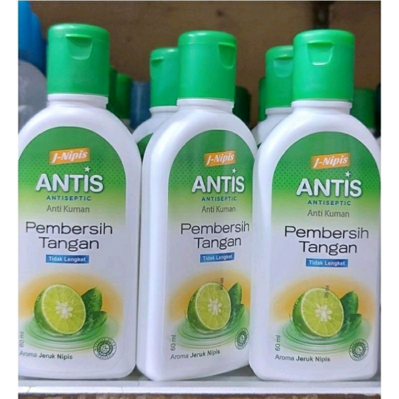 antis antiseptic Pembersih Tangan 60ml