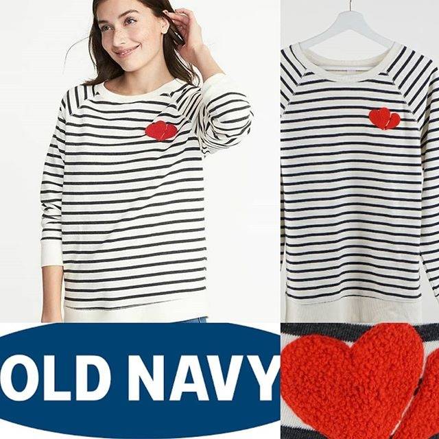 old navy love sweatshirt