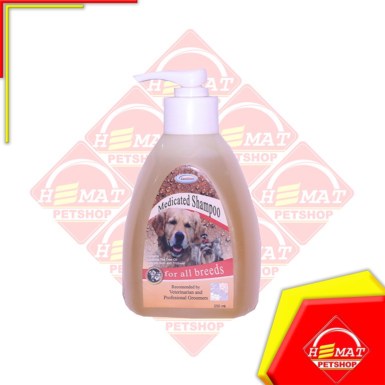 Shampoo Anjing Dog Shampoo Raid ALL AntiTick Fragrance Medicated 250ML