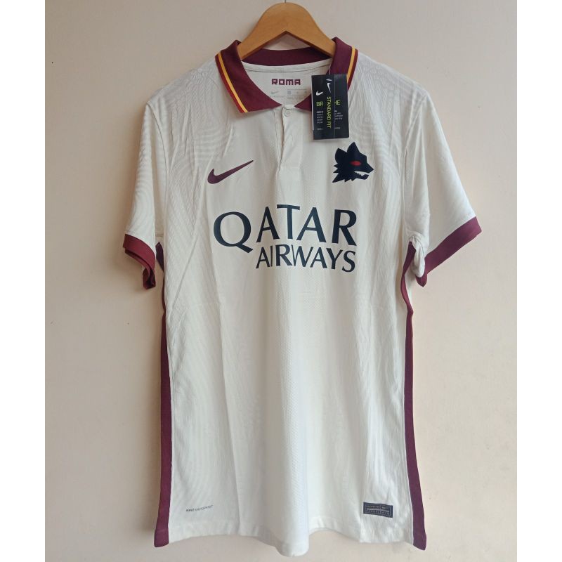 JERSEY BOLA AS ROMA AWAY PLAYER ISSUE 2020/2021 GRADE ORI