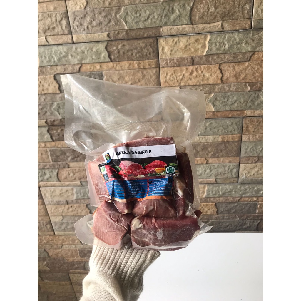

Daging Rendang Premium potong 500gr