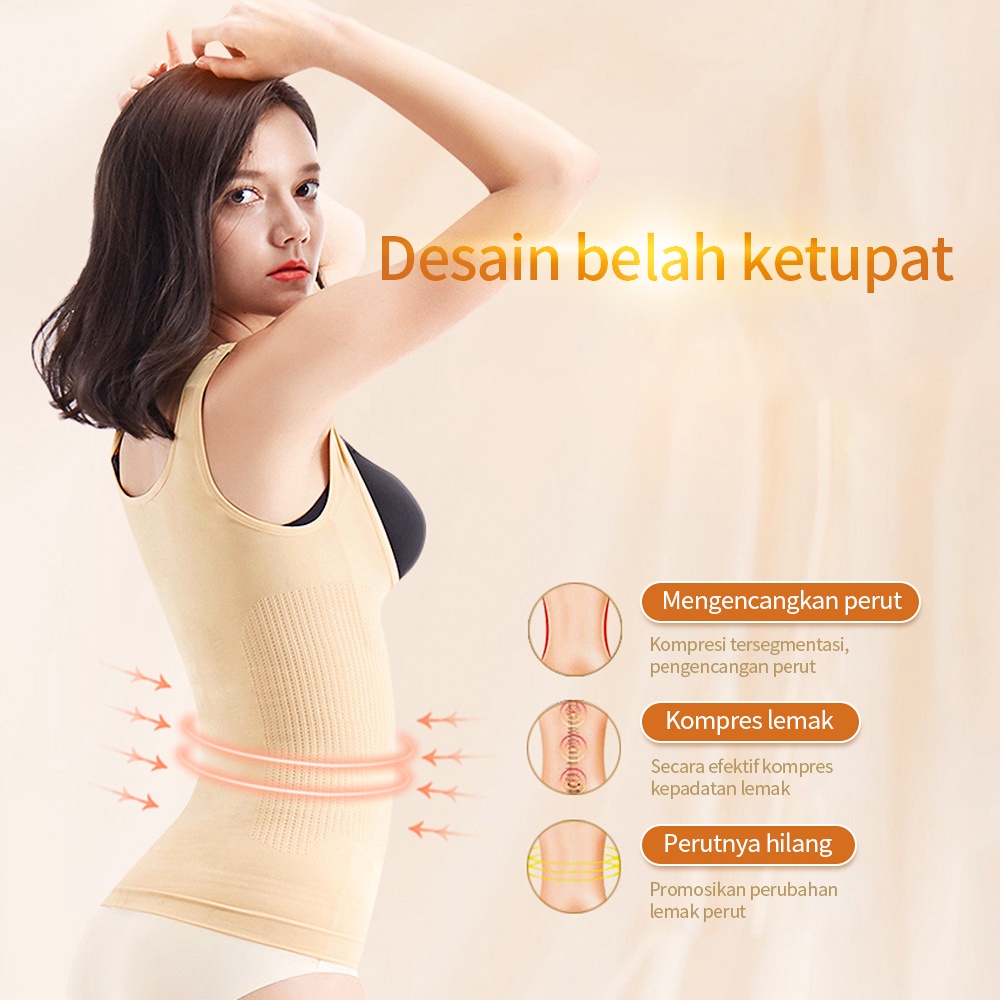 Halobaby Slimming Suit Full Body Mengecilkan Perut Dan Pinggang