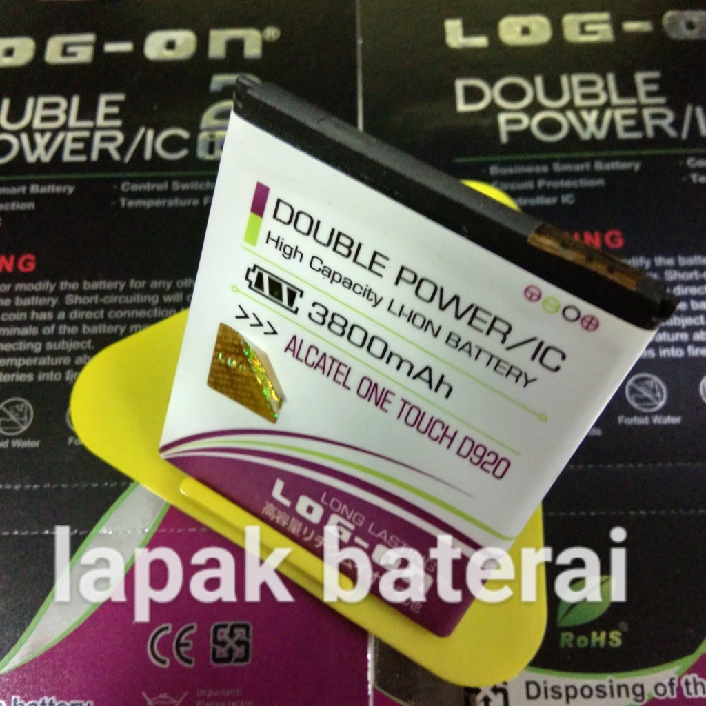 LOG - ON Baterai ALCATEL ONE TOUCH D920 - batre alcatel d920 battery ORIGINAL