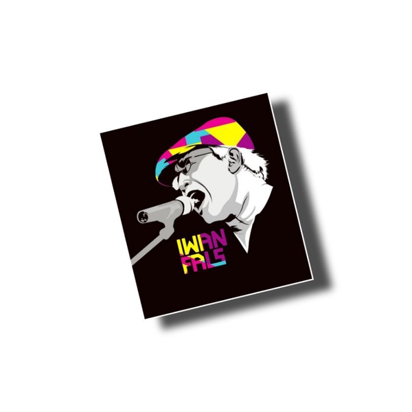 

STIKER IWAN FALS ISI 2 PCS / STIKER OI IWAN FALS ANTI AIR