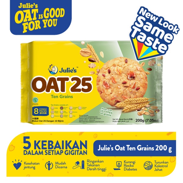 

Julies Oat 25 Ten Grains 200 gr