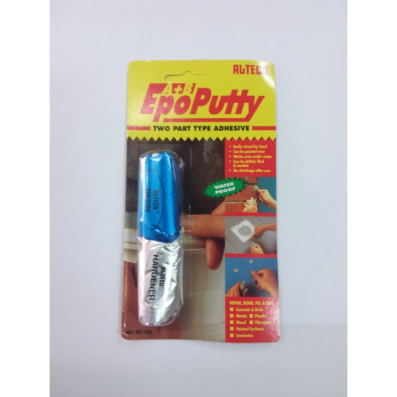 

LEM ALTECO EPO PUTTY 50 GR - 2 PART ADHESIVE/LEM DODOL