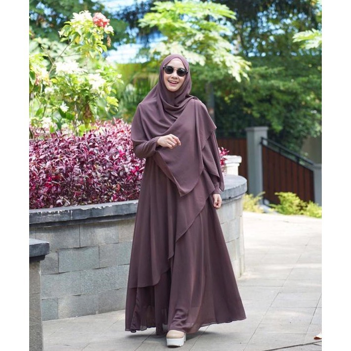 Marwah syar'i set gamis