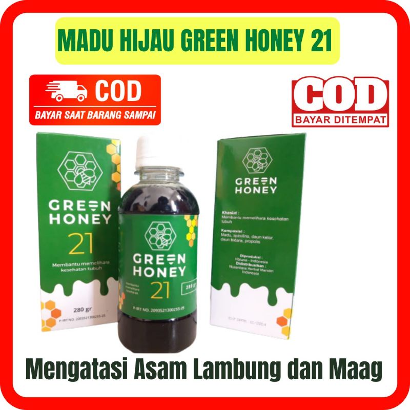 MADU HIJAU HERBAL LAMBUNG Obat Asam Lambung Herbal Madu Hijau Asli AMPUH Mengatasi Maag & Lambung