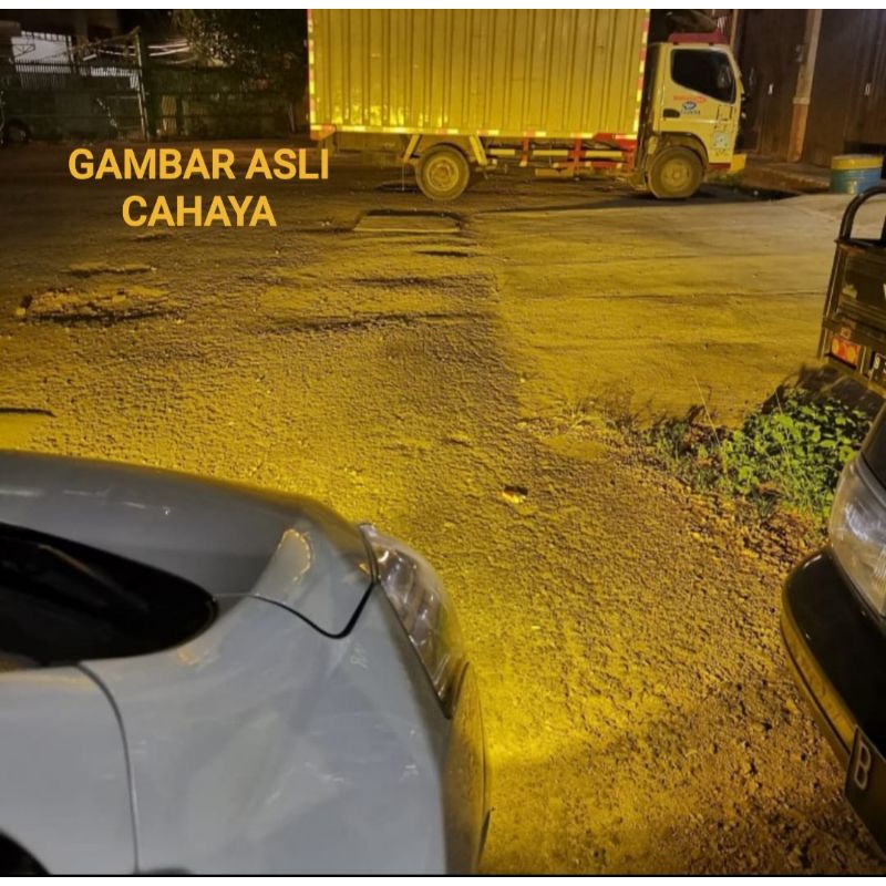 LAMPU LED FOGLAMP MOBIL 3 WARNA 12V - AGYA AYLA CALYA SIGRA IGNIS KARIMUN ORIGINAL ECO9