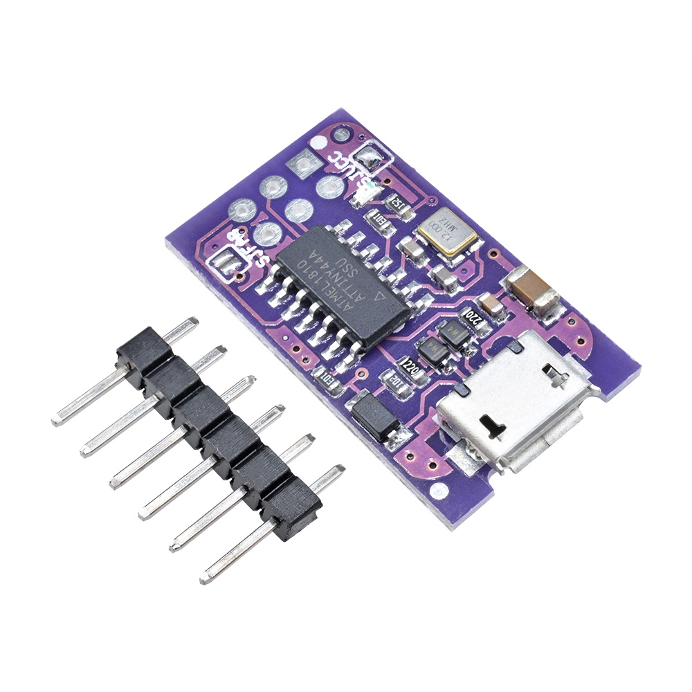 ✫〖ready to ship/COD〗✫ Board Programmer 5V Micro USB Tiny AVR ISP attiny44 untuk Arduino