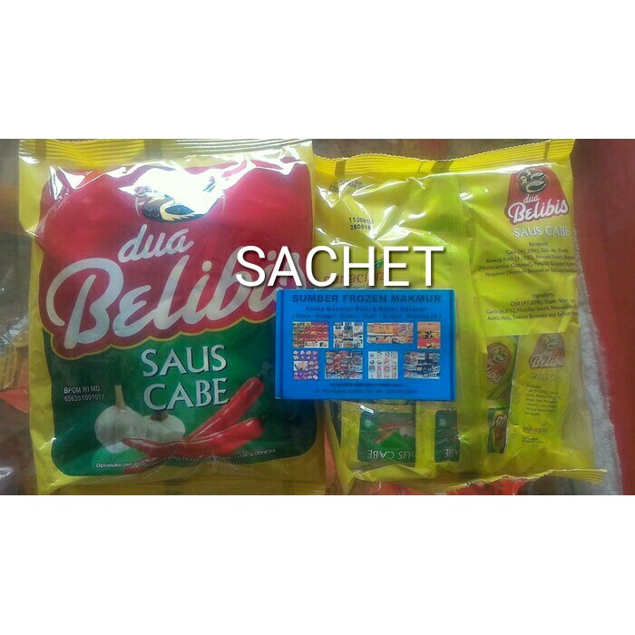 

24pc sambal sachet belibis.