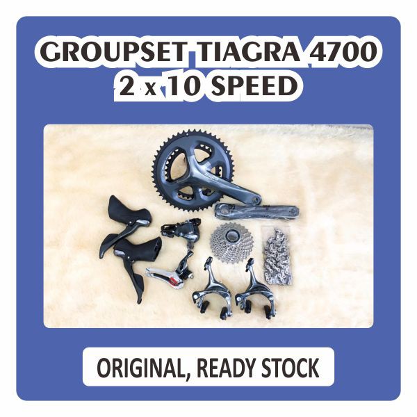 Groupset Tiagra R4700 R 4700 Shimano RB Road bike With Brifter Crank 50 34 Sproket 11 28 FD RD Ori