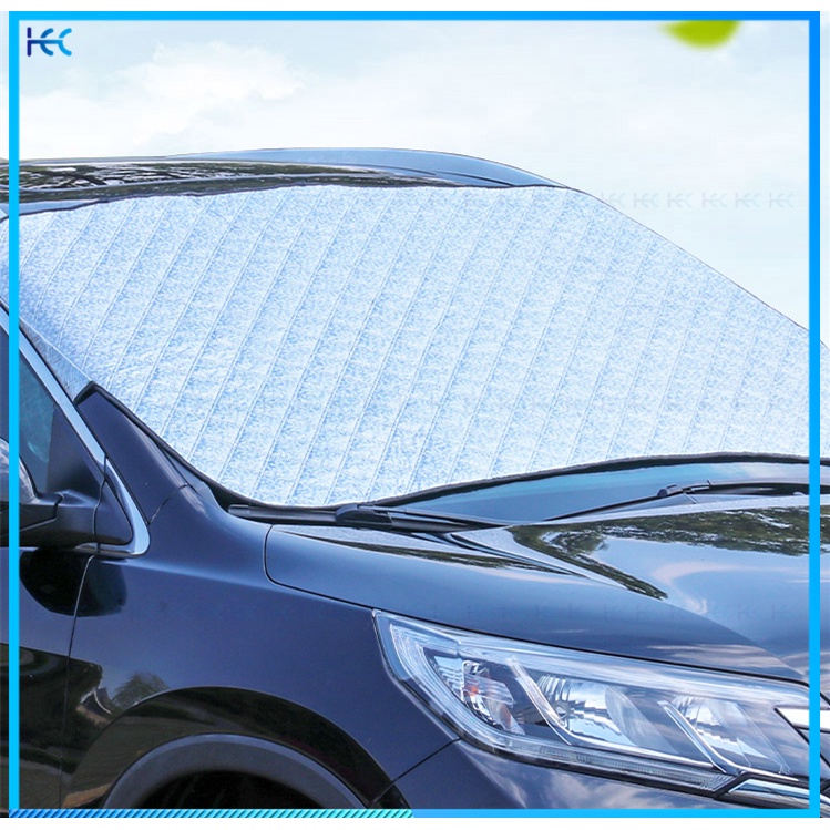 Cover Pelindung Kaca Depan Mobil Dari Sinar Matahari Bahan Aluminum Foil