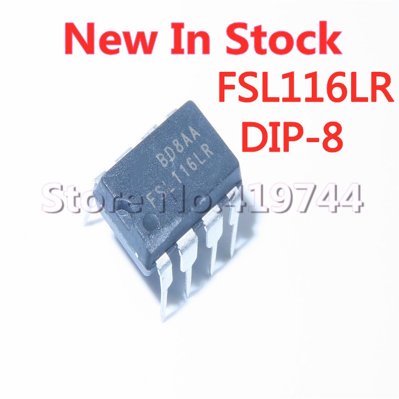 [xqx] 5pcs/lot100% Kualitas FSL116LR FSL116HR DIP-8 FSL116 LCD power management chip In Stock Baru Original