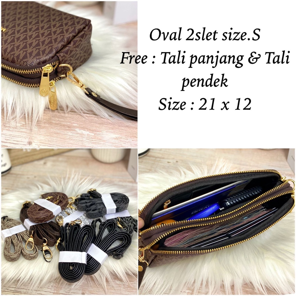 TAS SLEMPANG MINI OVAL IMPORT