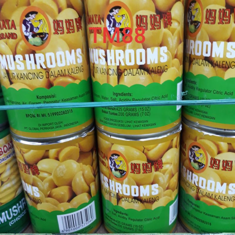 

JAMUR KANCING DALAM KALENG MUSHROOMS MAMATA BRAND