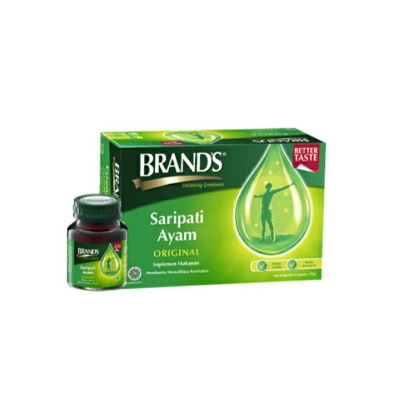 

BRANDS SARIPATI AYAM 70ML 6BOTOL