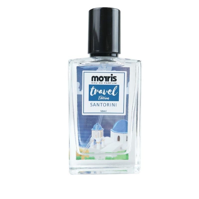 Parfum Morris moris Travel Edition 50ml Aroma Bali Paris parfum Pria wangi segar dan khas tahan lama