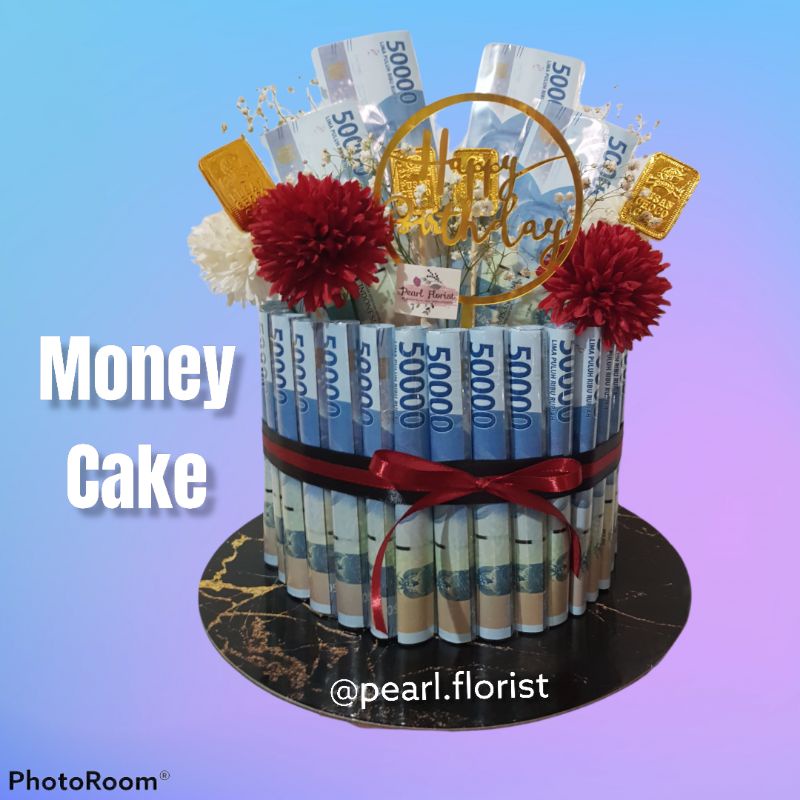 Money Cake / Birthday Gift / Buket Uang / Money Bouquet