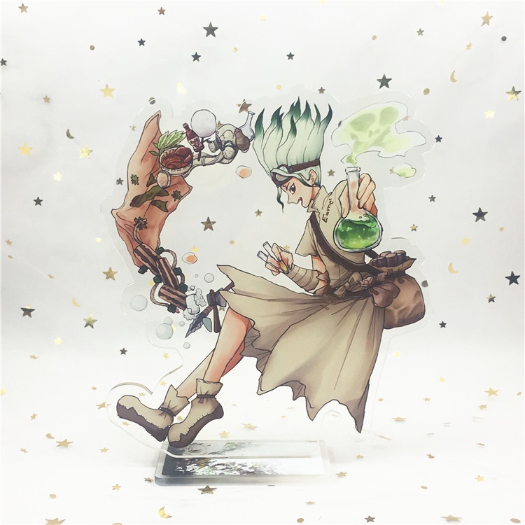 Dr stone akrilik / Pajangan action figure akrilik anime dr stone