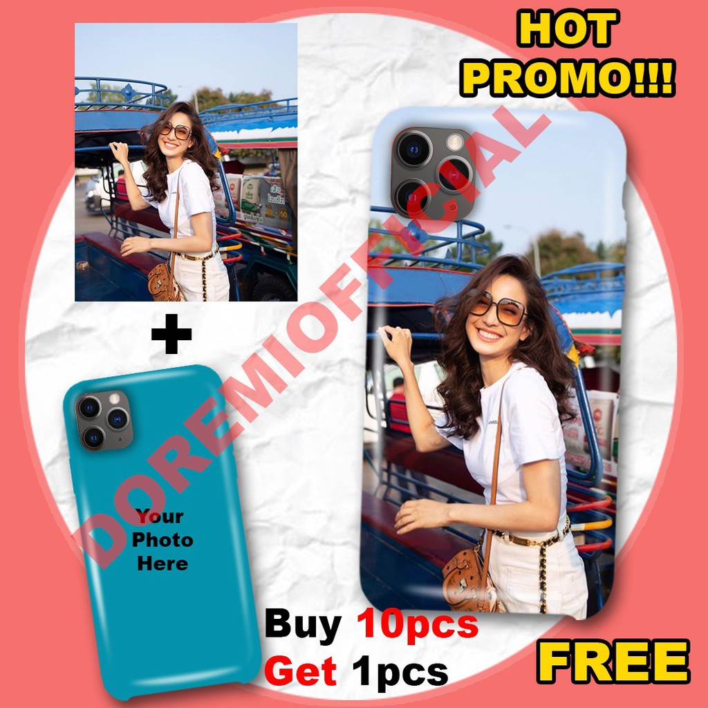 CASE CASING HARDCASE SILIKON GAMBAR CUSTOM PAKE FOTO