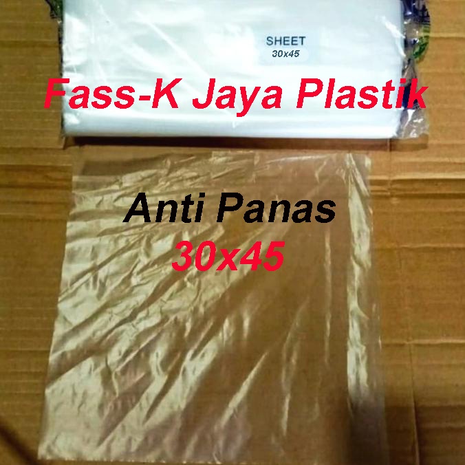 Jual Plastik Sheet Uk 30x45 Plastik Alas Nasi Plastik Lembaran Anti Panas 30 X 45 Shopee 1889